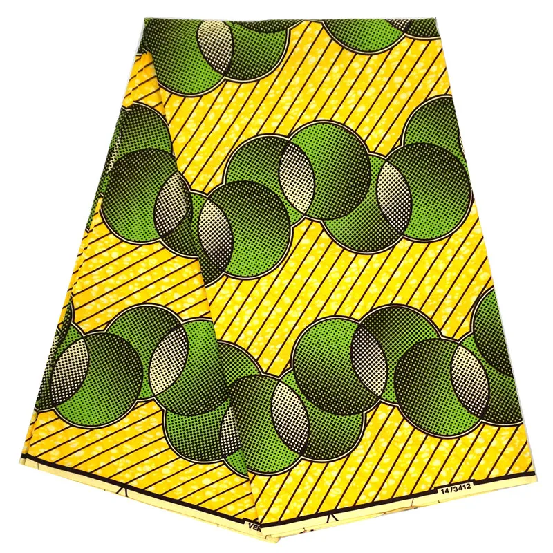 

100% cotton super wax hollandais african hollandais real dutch wax veritable wax hollandais for nigerian dress yellow