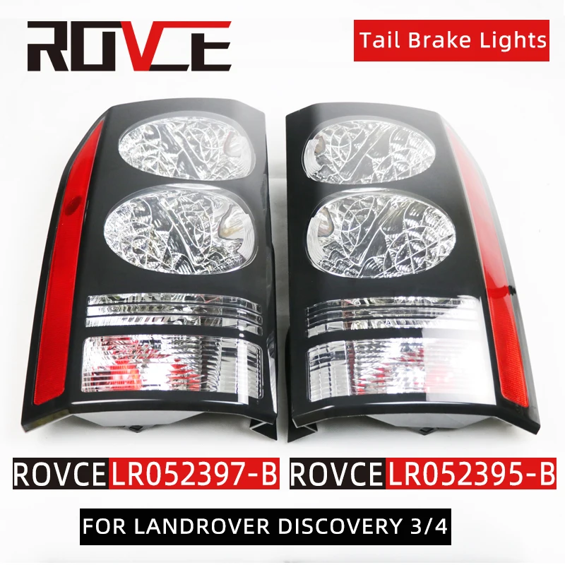 

ROVCE Tail Light FOR LAND ROVER DISCOVERY 3 4 2005 - 2016 Rear Brake Reverse Lamp Drl Fog Light Styling Light Car Accessories