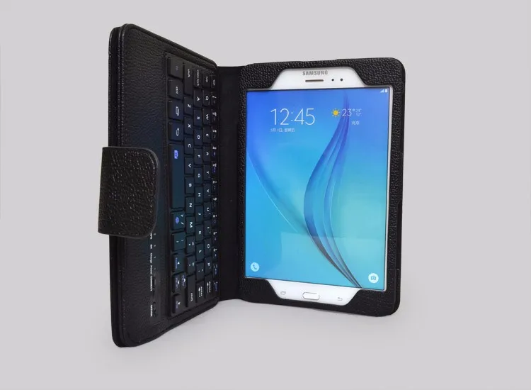 Кожаный Фолио для Samsung Galaxy Tab A 8,0 T350 T351 T355 P350 P355 8 ''Съемная Беспроводной Bluetooth клавиатура Funda