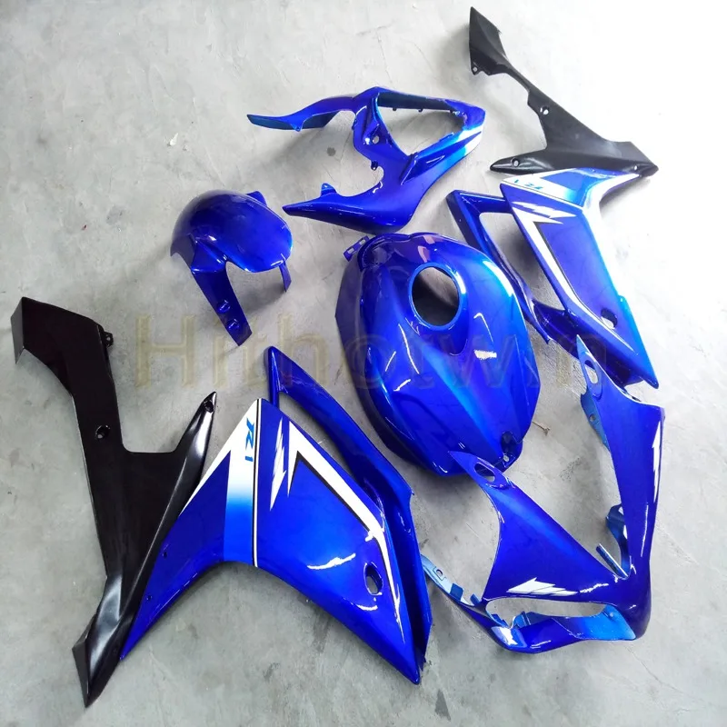 На заказ YZF R1 07-08 мотоцикл обтекатель для Yamaha YZF-R1 2007-2008 год литьевая Форма Белый ABS