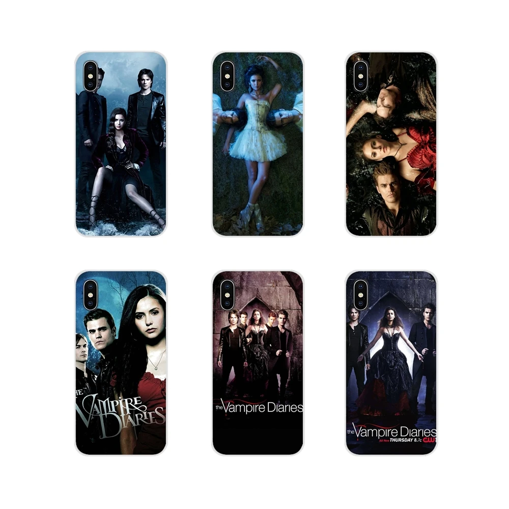 

For Oneplus 3T 5T 6T Nokia 2 3 5 6 8 9 230 3310 2.1 3.1 5.1 7 Plus 2017 2018 the Vampire Diaries poster Silicone Phone Cover Bag