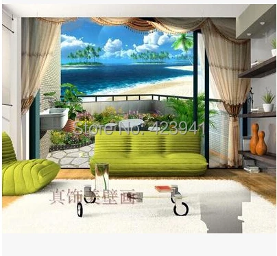 

3247 Can be customized 3D visual space home decoration mural art wallpaper Restoring ancient personality wall sticker home decor