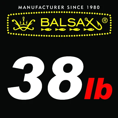 Balsax FIRE Фирменная леска/оплетка, 8lb-57lb супер мощность Тонущая леска для пресной и соленой воды - Цвет: Fire