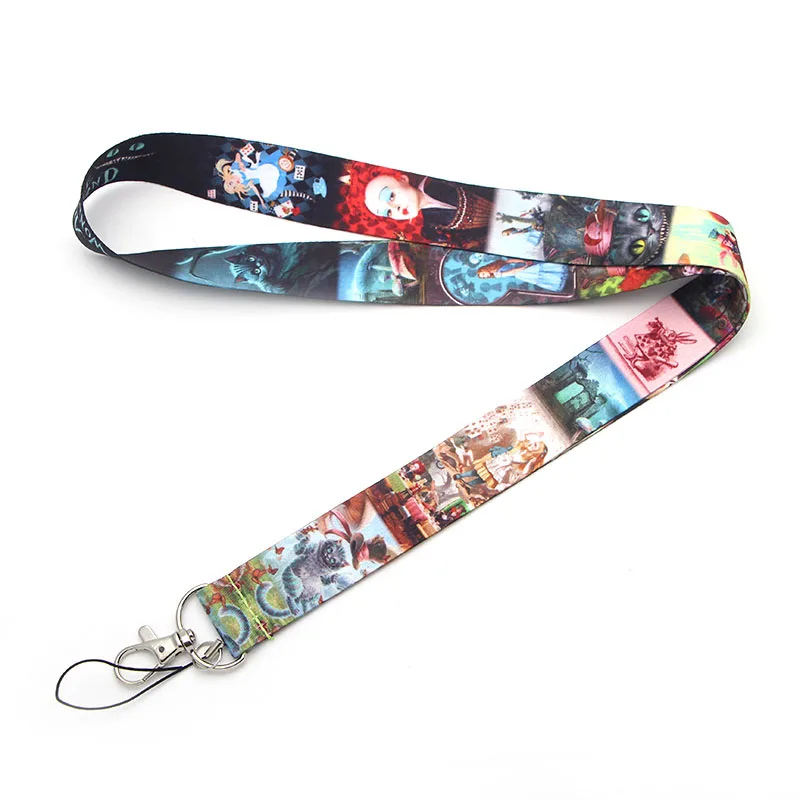 P1919 Dongmanli Детские брелки бейдж со шнурком ID Lanyards/Мобильный телефон Веревка/ключ нашейные ремешки ремни ювелирные изделия - Цвет: 1