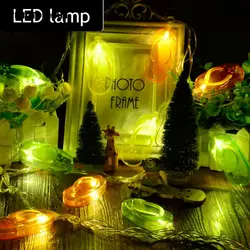 Yingtouman Новинка 2017 года милые Шлёпанцы для женщин Тип USB лампа Гирлянды светодиодные свет Рождество Праздничная Свадебная вечеринка