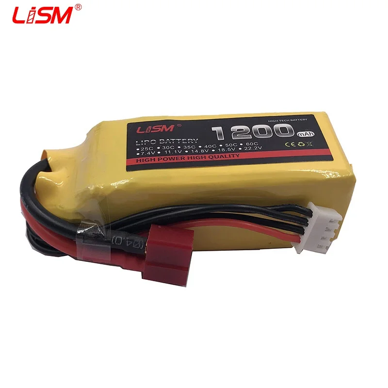 RC lipo battery 3S 11.1v 1200mAh 35C For RC Airplane Quadrotor Helicopter Drone 7.4V Battery LiPo 35C 3S #40C05
