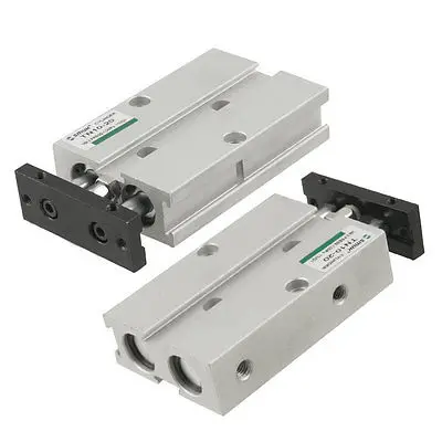 

Pneumatic 10mm Bore 20mm Long Stroke Double Rod Air Cylinder