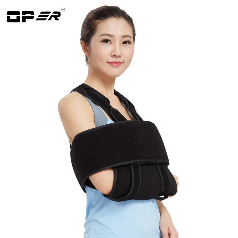 OPER Medical Shoulder support Arm Elbow brace Elbow Belt Elastic Neoprene Arthritis Epicondylitis Pain Elbow Brace Support EO-26 elbow and wrist stabilizing brace fixation support brace for injury or hurt