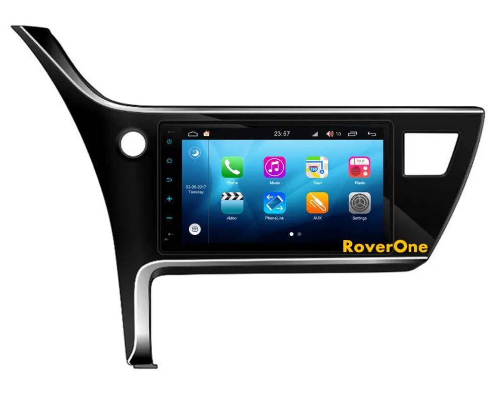 Best RoverOne Android 8.0 Car Multimedia System For Toyota Corolla Auris 2018 2019 Radio Stereo GPS Navigation Media Player PhoneLink 11