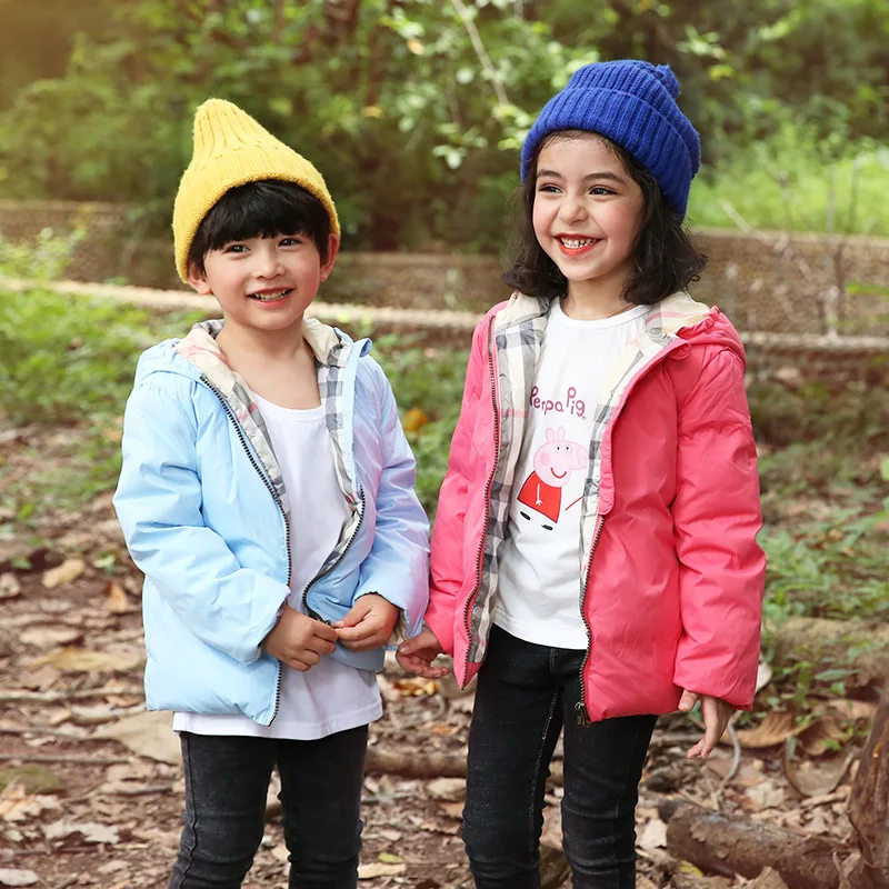 

Children Jackets Down Jacket For Girl Boys Coat Warm Hooded Long Sleeve Baby Toddler Boys Jacket Kids Parka Outerwear YCOC1802