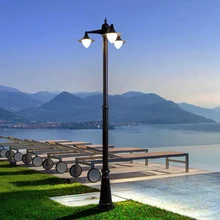 В JUICY современный пейзаж двора свет открытый Водонепроницаемый для газонов, лужаек фонари сад вилла трава дорожные лампа высокомощная лампа