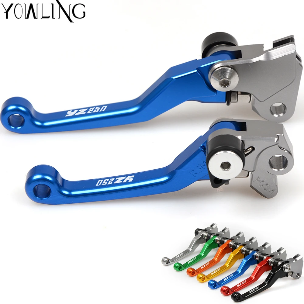 Для YAMAHA YZ250 2001 2002 2003 2004 2005 2006 2007 ЧПУ Рычаги поворотного тормоза сменные рычаги