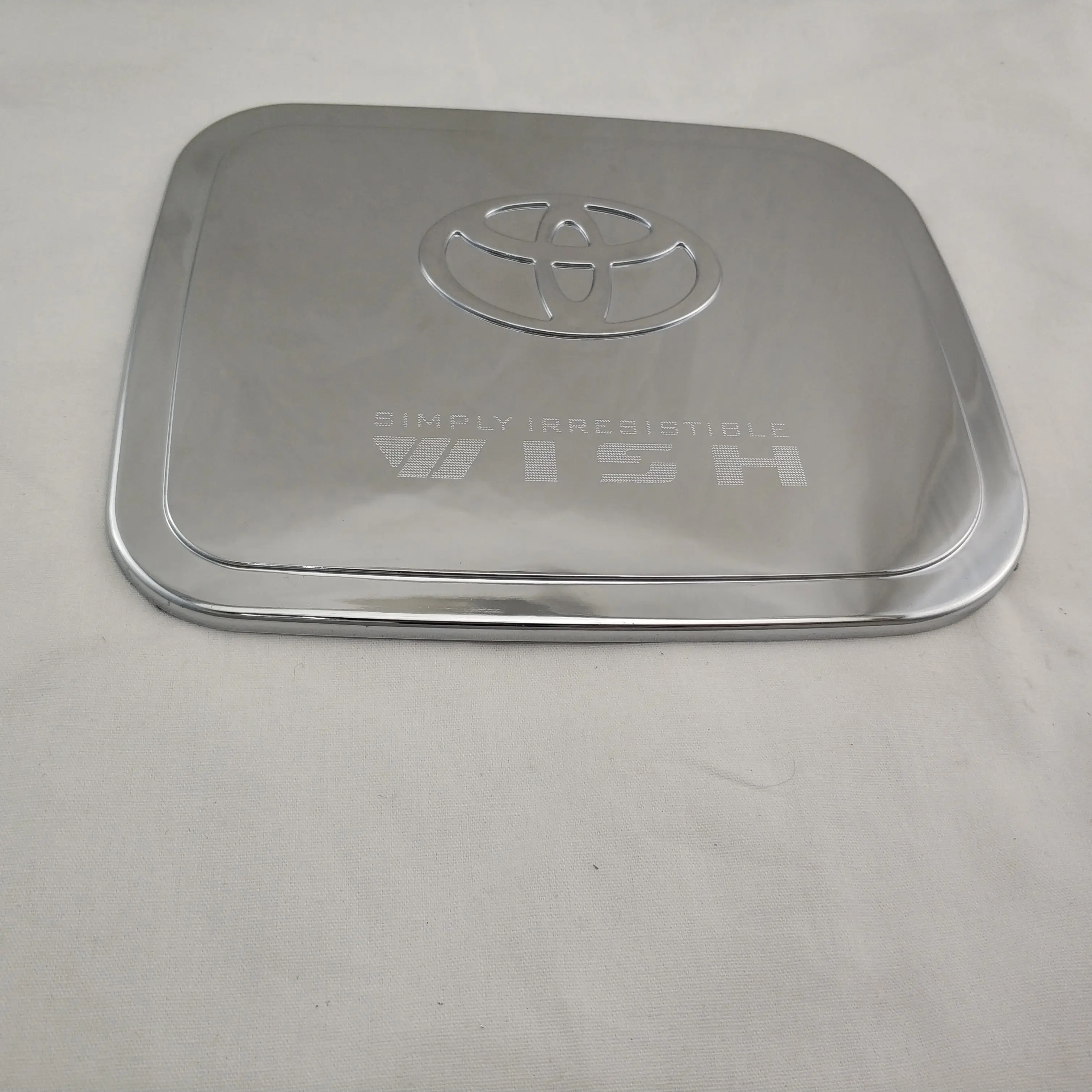 Крышка автомобильного топливного бака 1 шт. ABS Хромированная Крышка для Toyota Wish 2005-2012 аксессуары крышка топливного бака