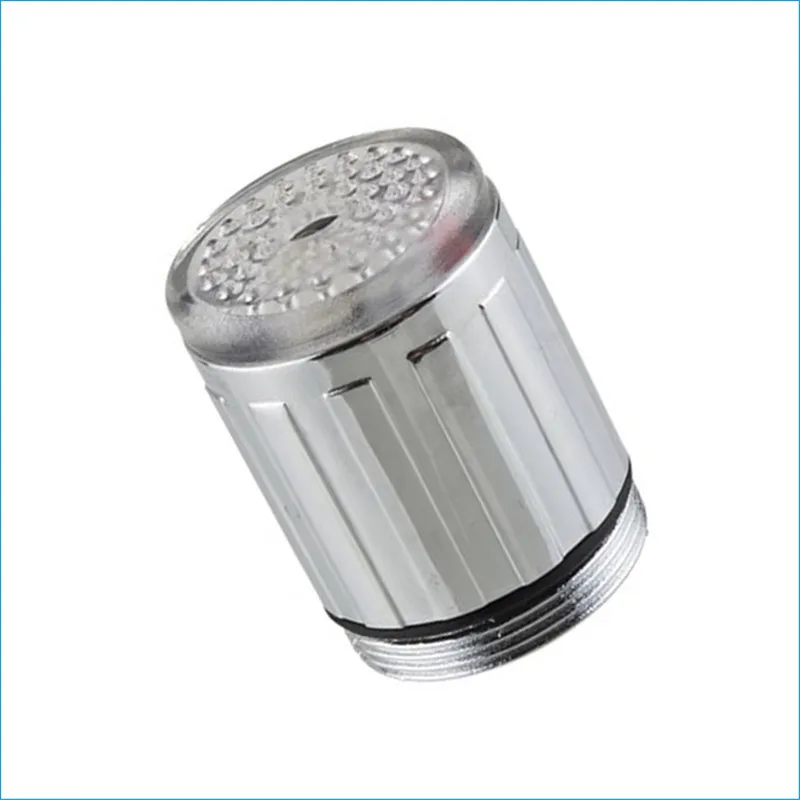 kitchen taps Aerators with led lights,Colorful self discoloration basin faucet Aerators,7 color