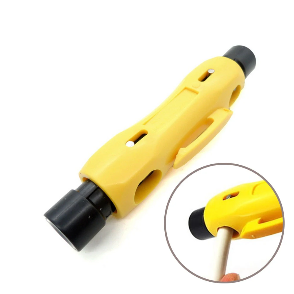 Cable Wire Stripper For RG59 RG6 RG7 RG11 CAT5 CAT6 Electric Stripping