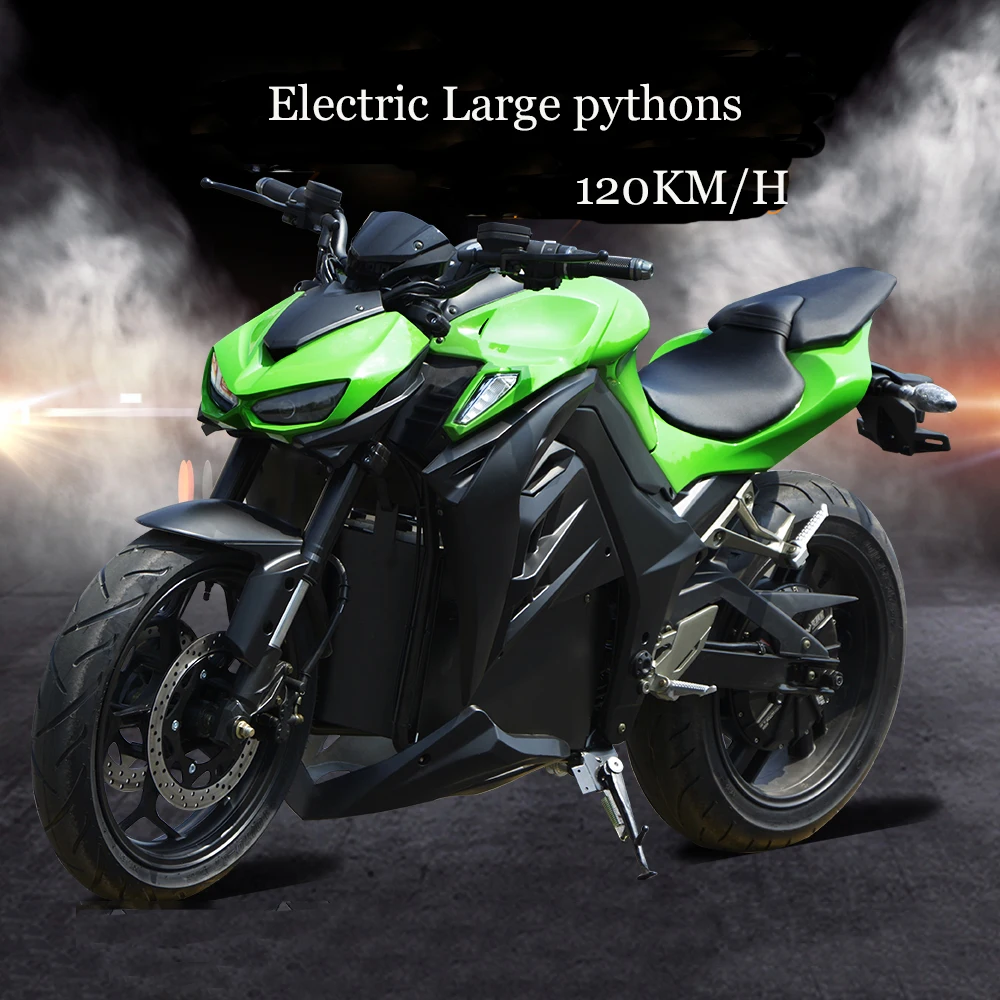 Clearance Electric Power Motorcycle A Sports Car Street Oil Change Electric Race 72v  Lithium Battery Adult Heavy Machine Large Refit 1
