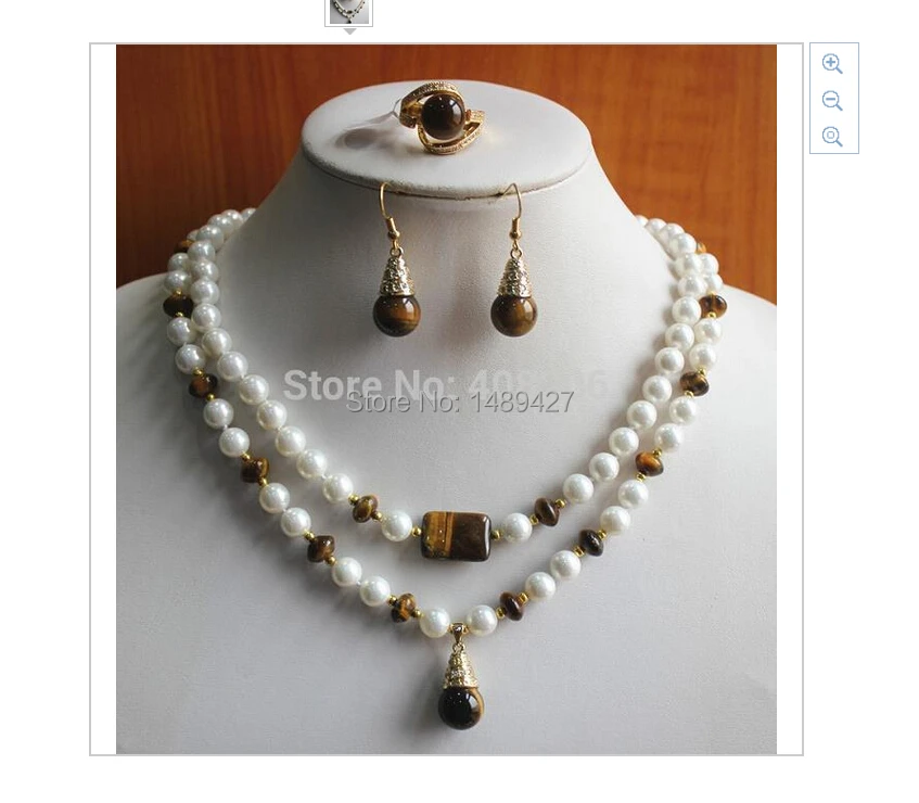Pure quality AAA grade beautiful freshwater Pearl jewelry set. Free shipping B-594 | Украшения и аксессуары