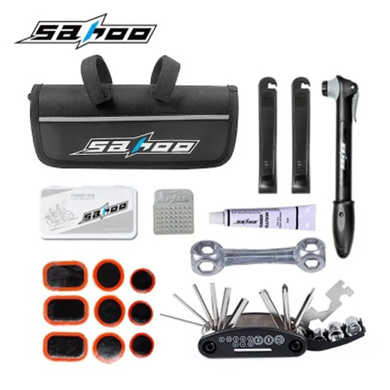 SAHOO Portable Cycling Bike Tool Kits Multifunctional Bike Repair Set