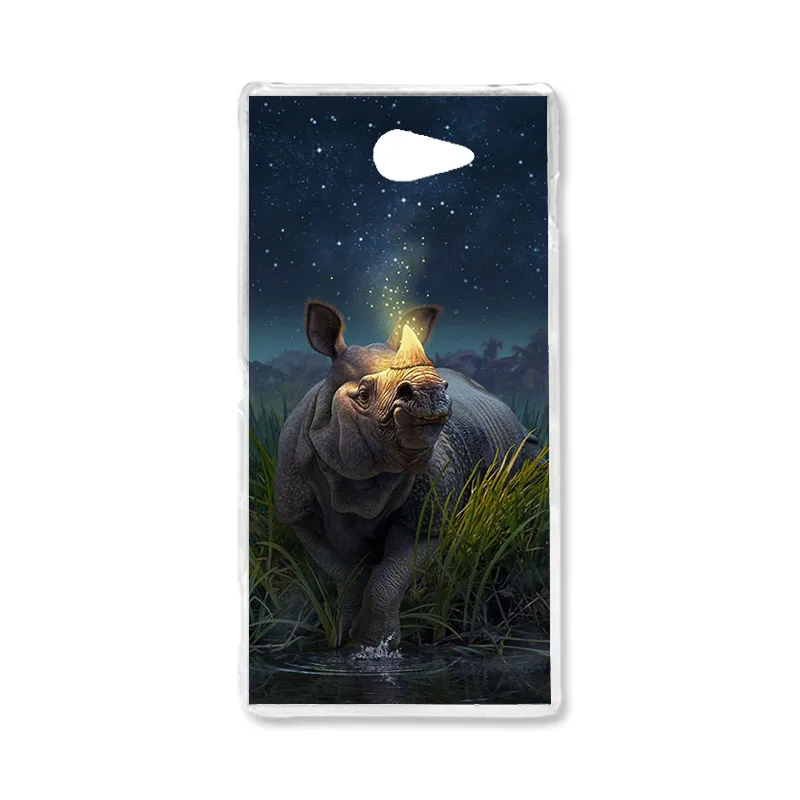 TAOYUNXI Мягкий чехол из ТПУ для sony Xperia M2 чехол s для sony M2 S50H D2303 D2305 D2306 dual D2302 4,8 дюймов гибкий чехол с рисунком "сделай сам" - Цвет: T092