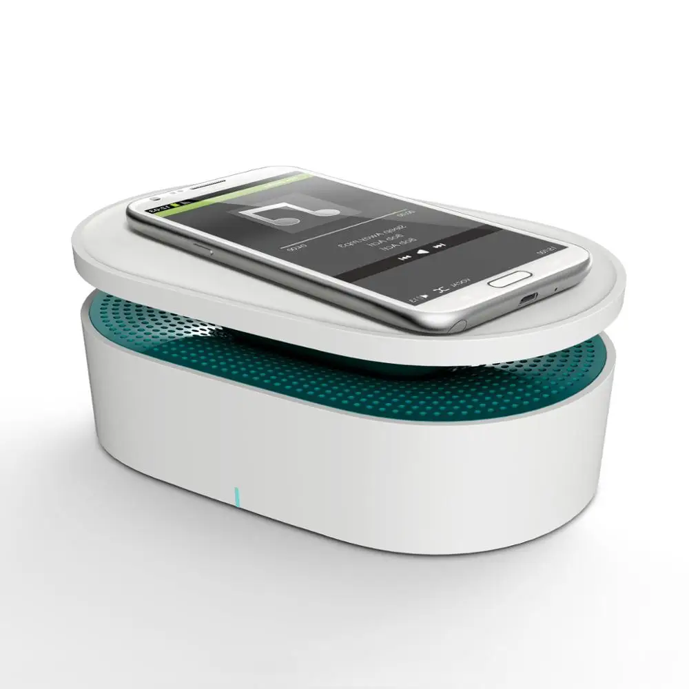 

Speaker Portable Wireless Stereo Subwoofer Contact Without Audio Cable Wifi Bluetooth Built-in Battery PC Phone MP3