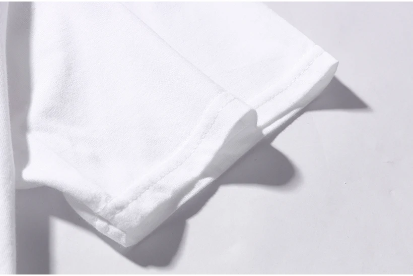 الصيف القطن تي شيرت الاثقال الصلصال الطباعة الرجال الهيب هوب القمصان قصيرة الأكمام سليم صالح الأزياء قمم المحملات الذكور الملابس