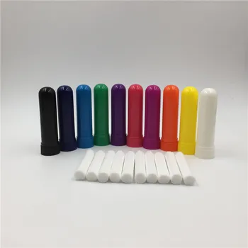 

100 sets/lot Colored Nasal Inhaler Blank Sticks,Essential Oil Inhaler Stick, Blank Inhaler Sticks( 7 Colors)