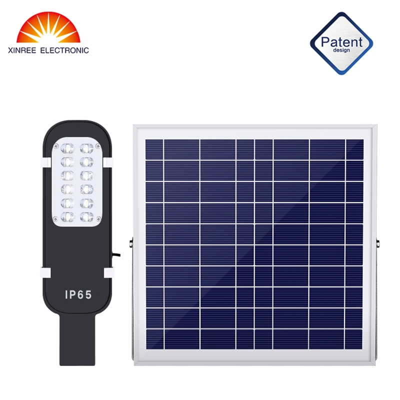 XINREE 15 Вт Светодиодный сад Солнечный свет 12 Светодиодный Солнечный Мощность уличный фонарь с дистанционным сад безопасности лампы уличного Водонепроницаемый IP65