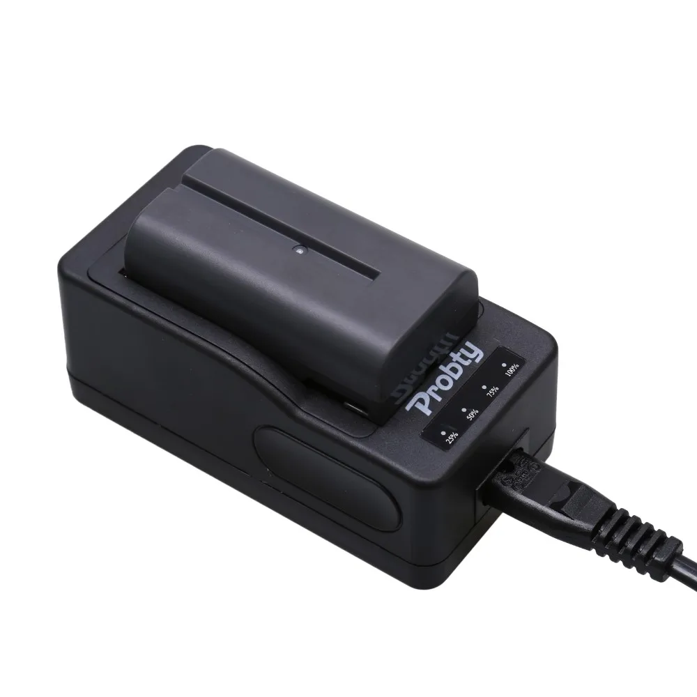Buy NP F550 Camcorder Battery + Rapid Charger for Sony