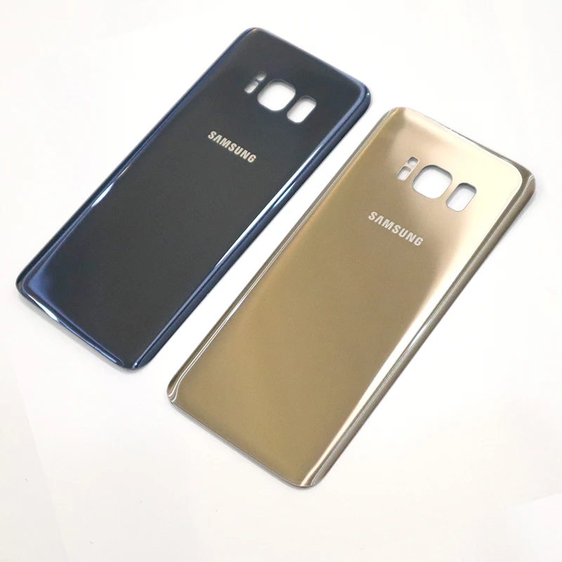 Высококачественная оригинальная задняя крышка Samsung Galaxy S8 3D стеклянный