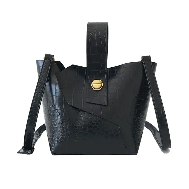 

2PCS/Set Women Lady Leather Shoulder Bag Vintage Handbag Satchel Clutch Coin Purse Makeup Bags