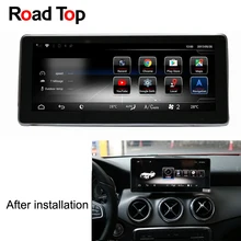 10.25″ Android 7.1 Octa 8-Core CPU 2+32G Car Radio WiFi GPS Navigation Bluetooth Head Unit Screen for Mercedes Benz A Class W176