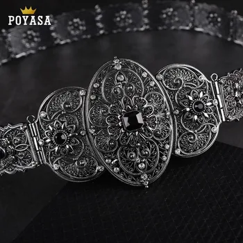 

old-silver Ethnic belt for women Caucasus traditional wedding waist chain for women free shipping