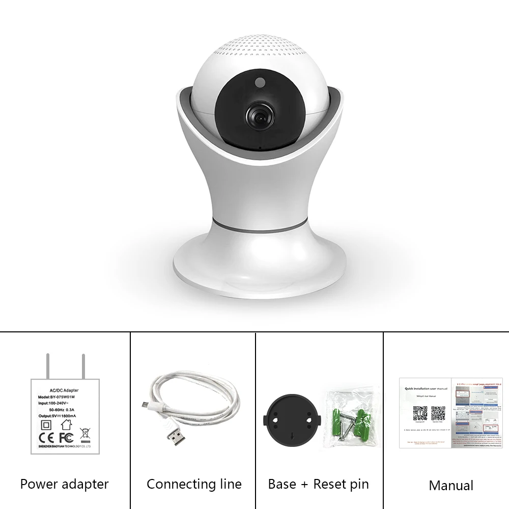 Podofo HD ip камера беспроводная домашняя безопасности наблюдения Wifi ночное видение