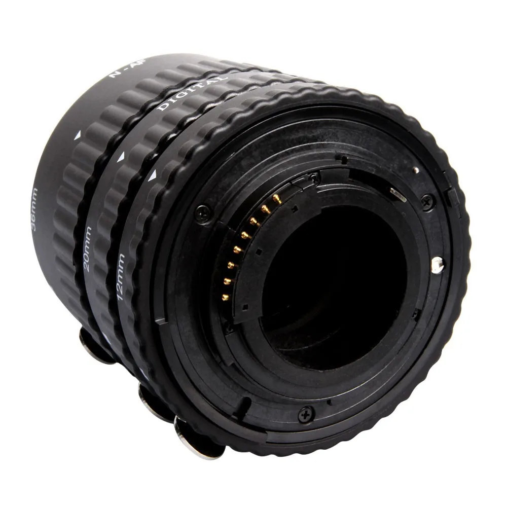 Tubo Di Prolunga Macro Per Nikon - Set 12mm, 20mm, 36mm Per Foto Ravvicinate - Foto 4