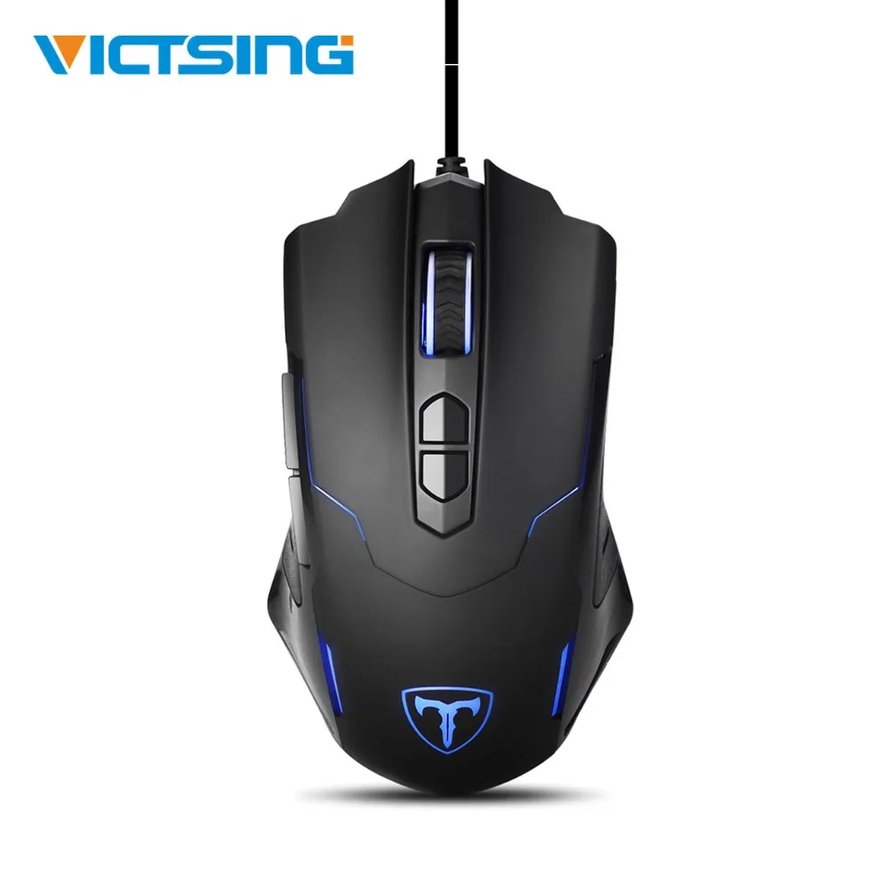 VicTsing Wired Gaming Mouse 5 Levels DPI Adjustable Best PC Gaming Mouse Ergonomic Mouse With