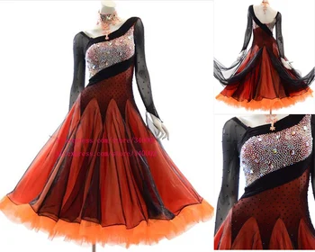 

New Design Standard Ballroom Dance Dress High Quality Elegant Ballroom Dress Waltz Ballroom Competition Dance Dresses Women