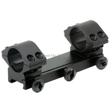 Низкопрофильные тактические Двойные 25,4 мм " дюймовые Пикатинни прицела кольца крепление для 20 мм Вивера рельсы принадлежности для охоты