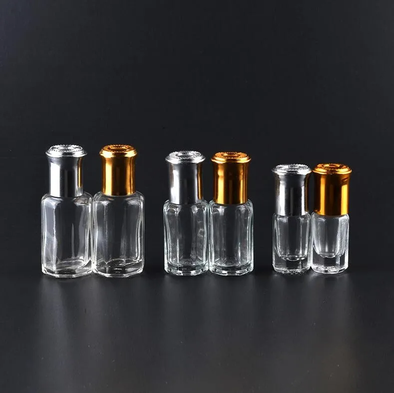 50 шт. 3 мл 6 мл 10ml12ml Пустой Многоразового Roll-on Perfume Bottle Граненые Стеклянные Ароматерапия Эфирное Масло Ролик Рулон мяч бутылка