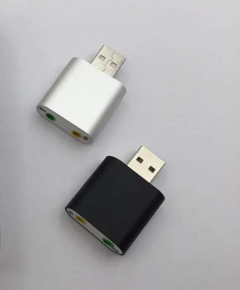 USB Внешняя независимая звуковая карта 3D 7 1 к 3 5 мм микрофону разъем для наушников