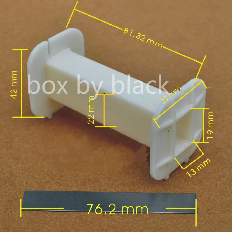 

82*42mm With Steel Plastic Bobbin Wire Coil Former For DIY Speaker Crossover Inductor