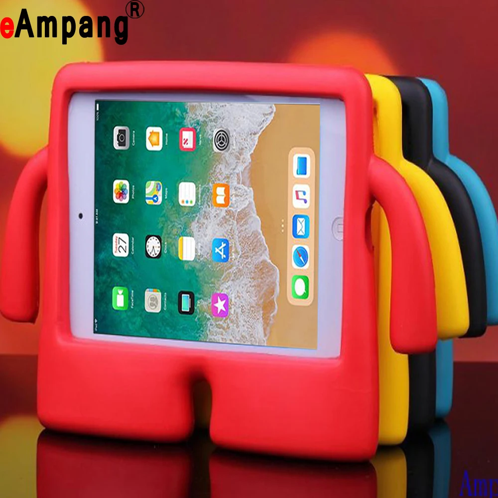 

Shockproof Kids Safe Children Hand Foam Cartoon Stand Shell Cover Case for Apple iPad Air 1 2 Pro 9.7 2017 2018 A1893 A1822 Case