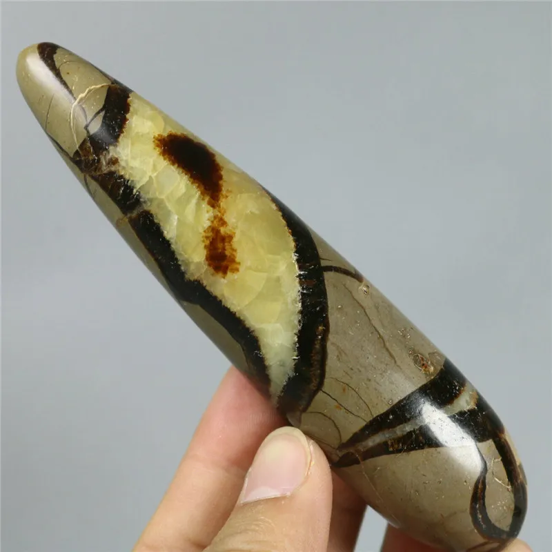 

Natural polished dragon crack massage stick quartz baton wand wand Madagascar
