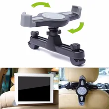 360 Degree Car Mount Back Seat Headrest Holder Stand Bracket For iPad 2 3 4 5 mini 7-11 Inches Auto Tablet PC Bracket Kit NEW