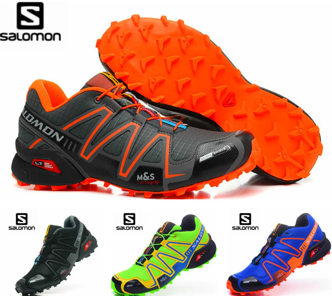 Salomon Скорость Крест 3 CS III Открытый Мужская Спортивная обувь мужские кроссовки eur