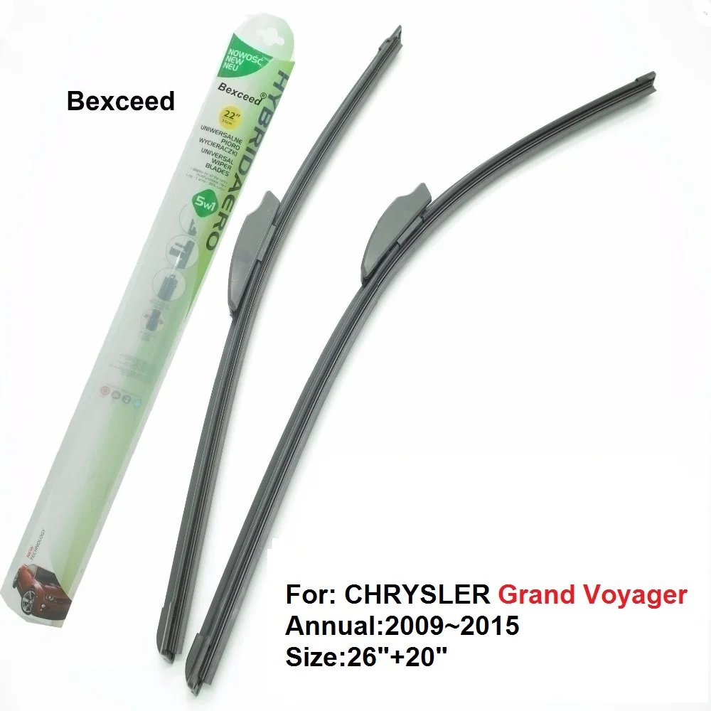 

26"+20"High Quality Bexceed of Car windshield hybrid wiper blade for CHRYSLER Grand Voyager