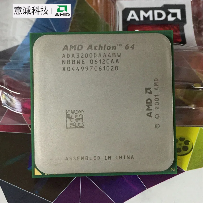 Процессор AMD Athlon 64 3200 + процессор для настольного компьютера разъем 939 2 0 ГГц 512K