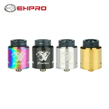

Original Ehpro Panther RDA Tank Atomizer 24mm Diameter Easy Dual Coil Building & BF Pin Ecig Vape Rda VS Profile/ Recurve RDA