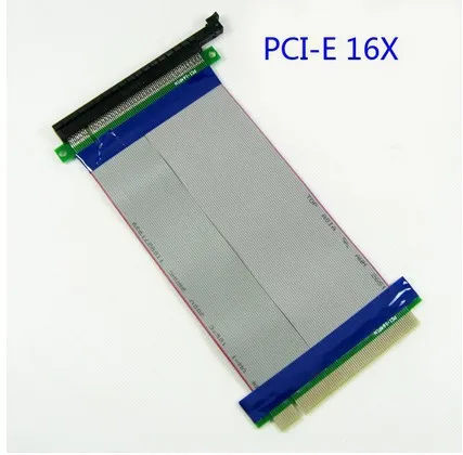 100PCS---1U 2U сервер/компьютер PCI-E Riser 16X к riser card адаптер-удлинитель кабеля 16 pci express
