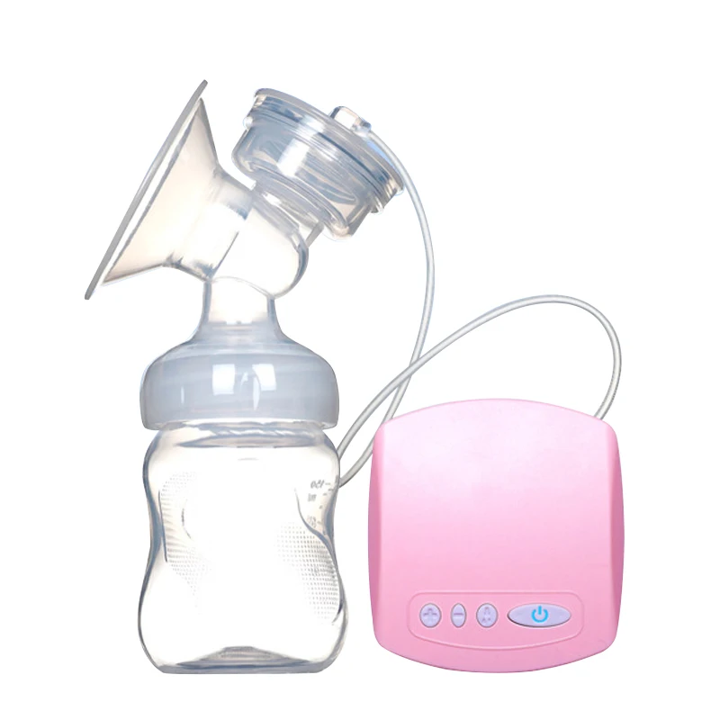 CISINCOS Интеллектуальный автоматический Электрический молокоотсос всасывающий молочный насос для кормления грудью USB Электрический молокоотсос - Цвет: Pink