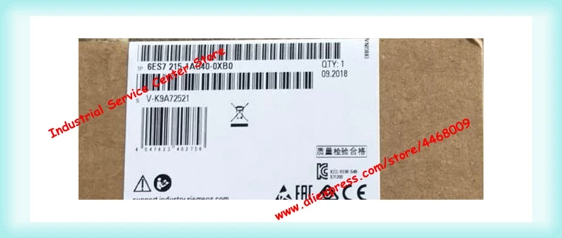 

6ES7215-1AG40-0XB0 CPU1215C 6ES7215 6ES7 215-1AG40-0XB0 New PLC in box